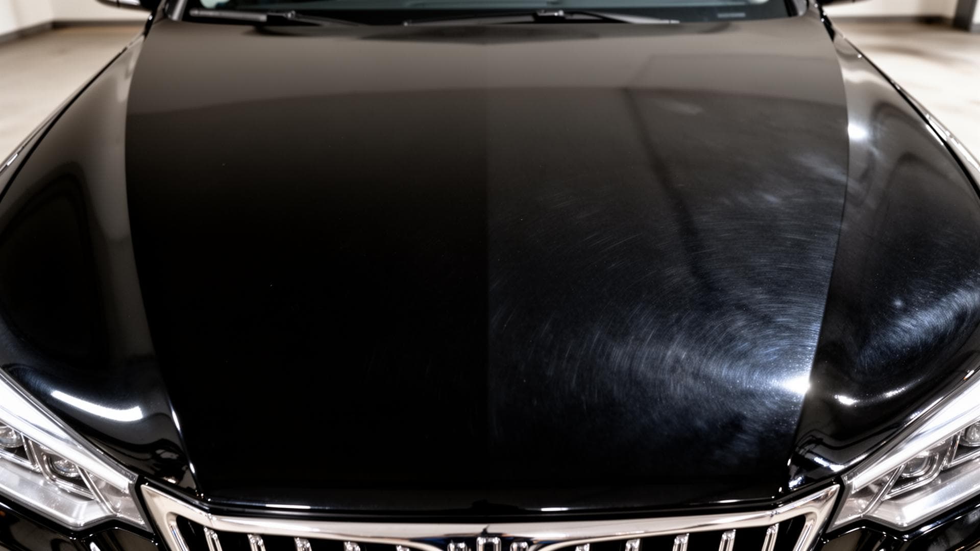 Before - Dull Oxidized Car Paint